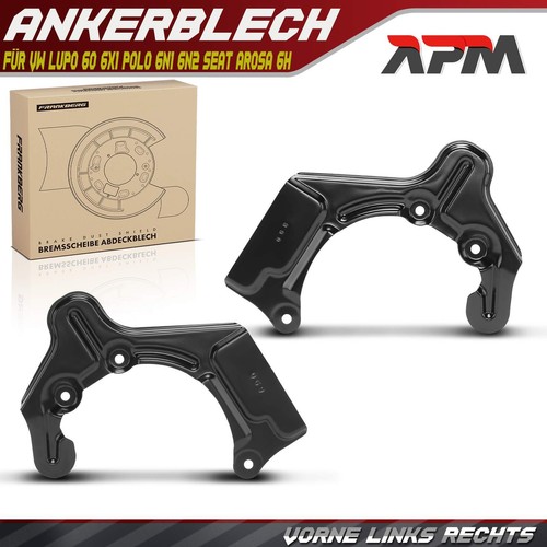 Ankerblech bremsscheibe - 2x,