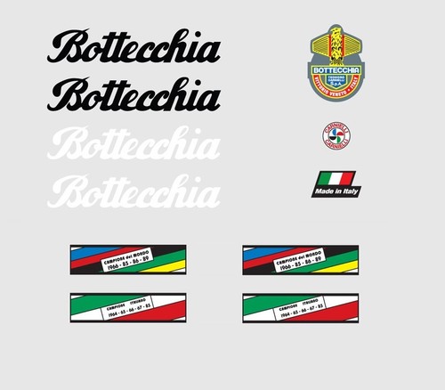 Bottecchia bicycle decals - bottecchia,
