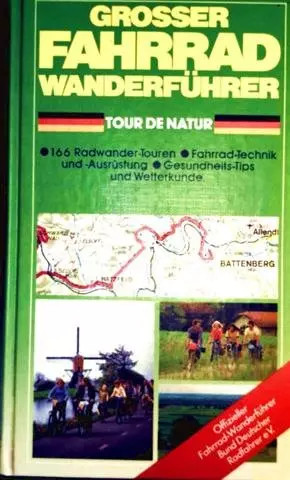 Großer fahrrad wanderführer - fahrrad,