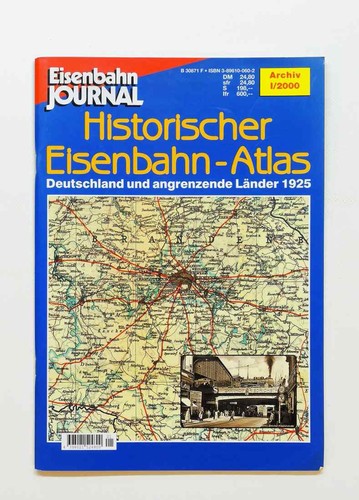 Historischer eisenbahn atlas - historischer, eisenbahn-atlas