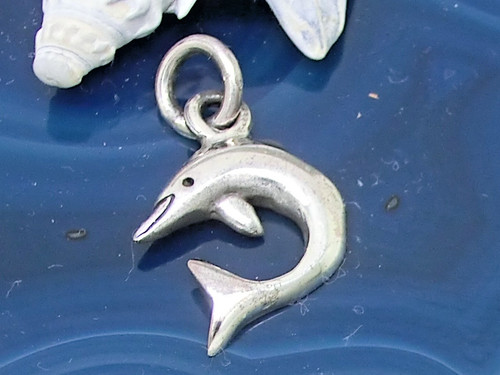 Süßer delfin anhänger 925 - süßer,