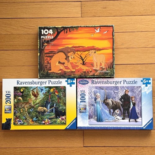 Ravensburger puzzle set - 3x,