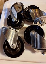 Transportrollen 100x35 TENTE  Hitzebeständig Stikkenwagen / Ofen