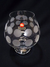 Ingrid Glas -  Altdeutsch Pokal Mundgeblasen "Polka Dots" Höhe ca. 18 cm