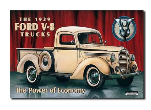 Schild ford truck oldtimer - schild,