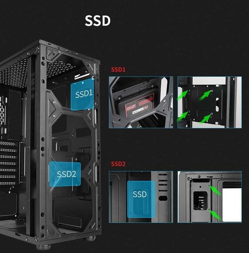 Glasseite tower gaming - glasseite, pc