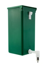 Tränke grün Kaninchen Nager Nippeltränke Trinkflasche Kleintier Hasen Kunstst...