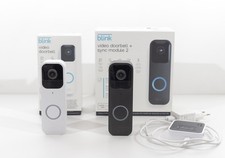 blink video doorbell set, 1x weiß, 1x schwarz, 1x sync modul, OVP