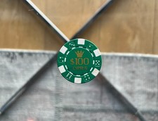$100 Crown & Dice Casino Poker