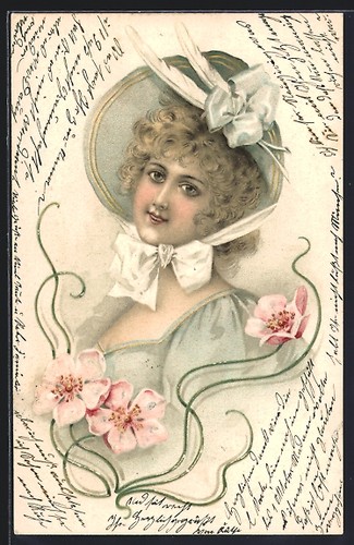 Blonde schönheit mit - blonde,