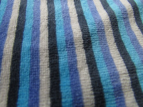Nickystoff gestreift 150 - , cm