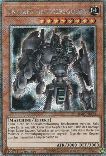 Yugioh antiker antriebsgolem - yugioh,