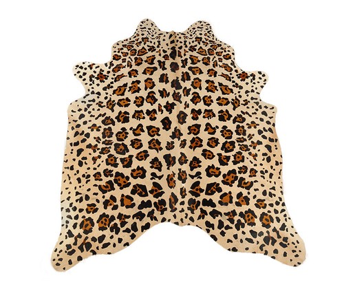 Kuhfell stierfell beige braun - kuhfell,