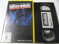 69316 - BÖHSE ONKELZ LIVE IN VIENNA - 1992 BELLAPHON VHS VIDEO: FSK0, CA. 80 MIN