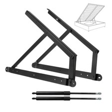 1 Paar Springaufbeschlag für Liegen Betten schwere Bettkästen mit Gasdruckfedern