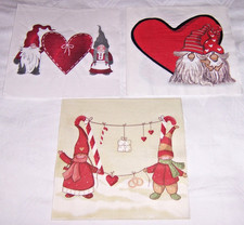 10 Servietten Nisser MIX - Motivservietten Sammeln Serviettentechnik 33x33