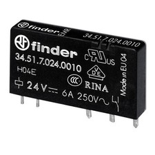 Finder Steck-/Print-Relais 34.51.7.024.0010 Schaltrelais 345170240010