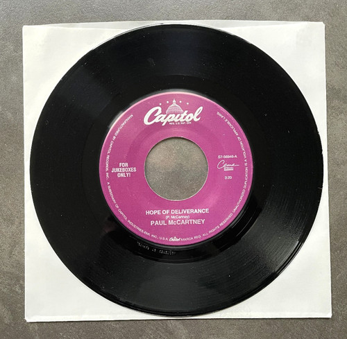 Paul mccartney hope of - 7",