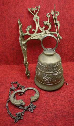 Alte messing glocke vocem meam - alte,