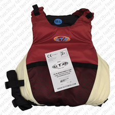 RTM Schwimmweste Kajak RTM Easy Rot Beige Gööße M-L