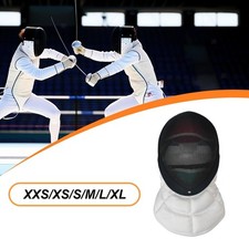 Gesichtsschutz für Fechter, atmungsaktive Maske, Fechthelm,