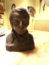 Schöne alte Mozart Kopf Büste Mozartkopf Wolfgang Amadeus Mozart Germany