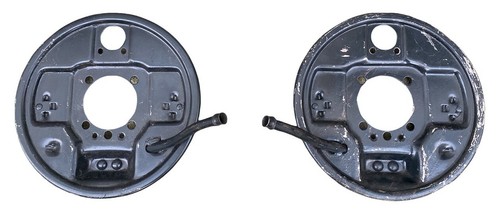 Bremsankerplatten leer links