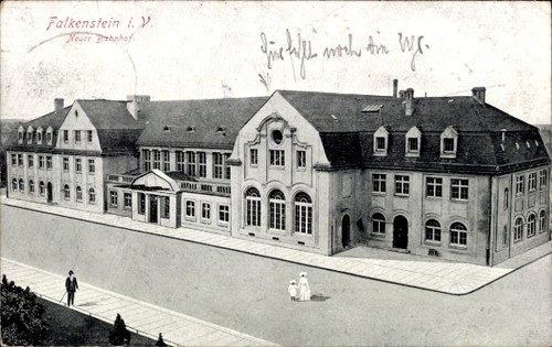 Falkenstein vogtland - ak,
