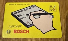 Telefonkarte Bosch