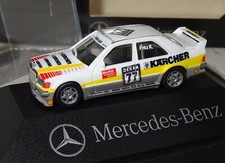 Herpa Mercedes-Benz 190 W201 KÄRCHER Fritz K. #77 DTM PC+OVP 1:87 (2_2_49)