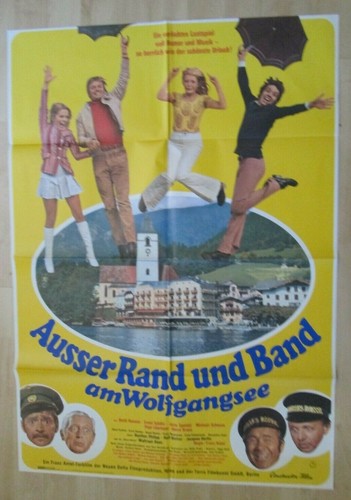Filmplakat ausser rand und - filmplakat,