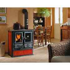 La Nordica Küchenherd Rosetta Bordeaux , Raumheizvermögen: 7,9 kW 226m³