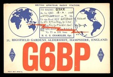 QSL Amateurfunk UK G6BP H G G