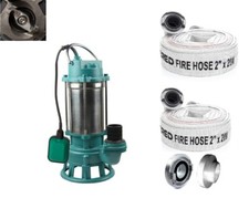 tzFäkalienpumpe, Schmutzwasserpumpe Tauchpumpe Schneidwerk Cutter 1,5kW 24 m³/h 