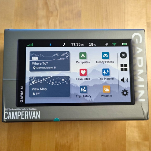 Garmin campervan gps - garmin,