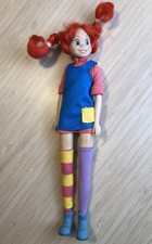 Pippi Langstrumpf Puppe Barbie, 28 cm, 90er, selten