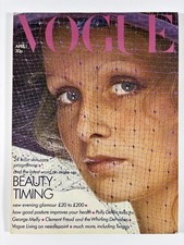 VOGUE Magazine Twiggy April