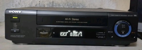 Sony vhs videorecorder - vhs, 6