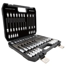 Innen Sechskant Schlüssel Set 30-tlg Steckschlüssel Satz 1/2 für Imbus Schrauben