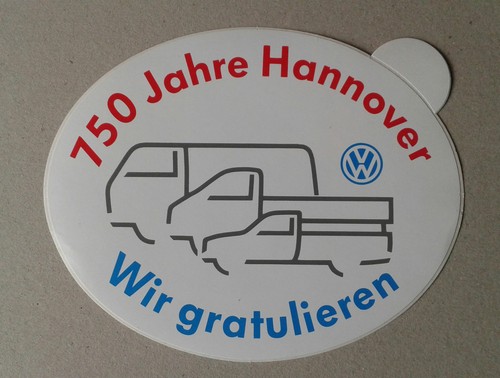 Aufkleber sticker 750 jahre - aufkleber,