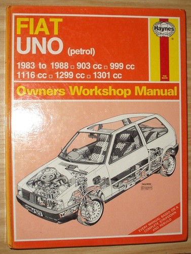 Fiat uno haynes owners - fiat, uno,