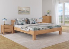 Massivholzbett 200x200 Buche