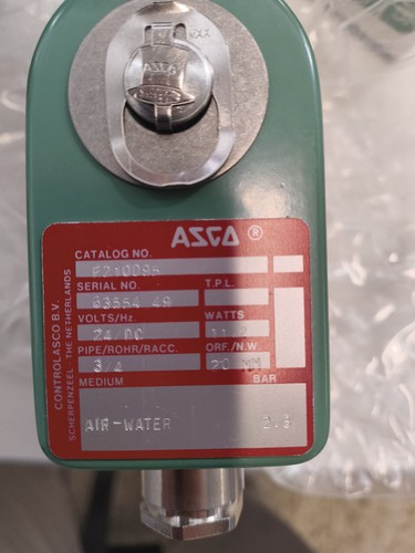 Asco e210d95 magnetventil 24v - asco,