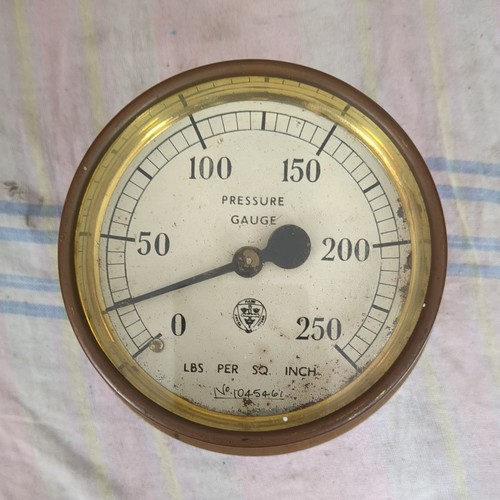 Vintage messing manometer 4 - vintage,