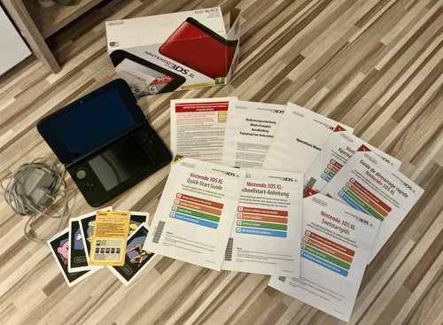 Nintendo 3ds rot - 3ds, schwarz