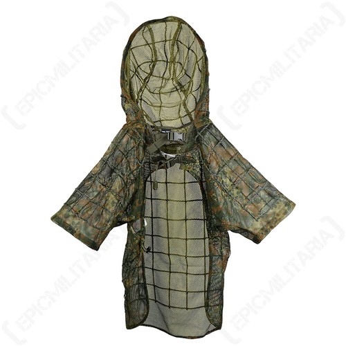 Flecktarn ghillie sniper cape - ghillie,