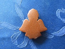 Bärbel Klaus Drexel Edelstein Figur Engel chen Goldfluss Handschmeichler HSE QVC