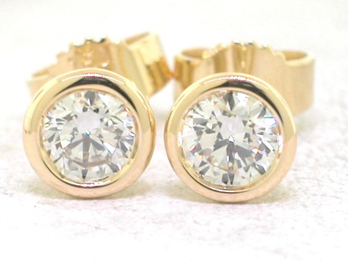Brillant ohrstecker 750 - brillant,