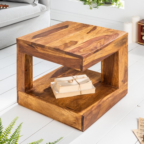 Massivholz edelholz couchtisch - massivholz,