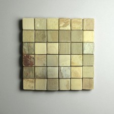 10x Sandstein Mosaik Fliesen